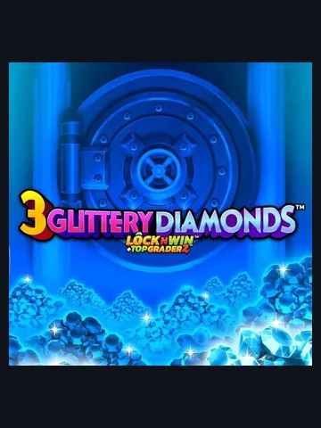 3 Glittery Diamonds at HugeWin
